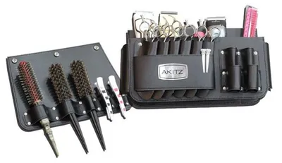 Produktbild von AKITZ Scherentasche Black Tray zum Befestigen an Stapelboys