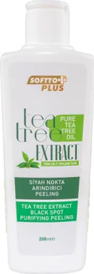 Produktbild von Softto+Plus Teebaum-Peeling – Klärende Pflege für reine & strahlende Haut