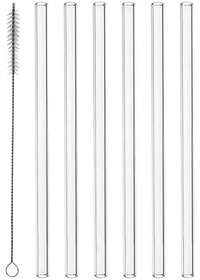Immagine prodotto di Leonardo Glastrinkhalm 6er set + Bürste 20cm