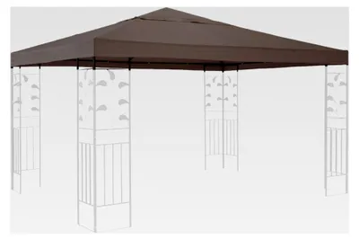 Produktbild von Ersatzdach für Pavillon 3x3m in Taupe