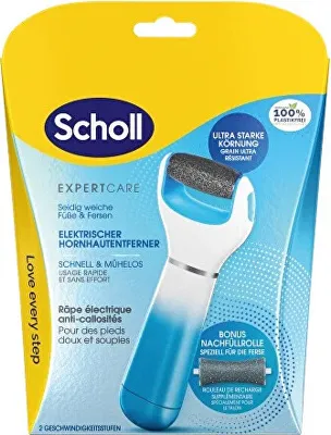 Produktbild von Scholl Hornhaut Fußpflegesystem Velvet Smooth Pedi blau, 1 St