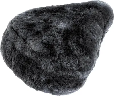 Immagine prodotto di Coprisella in pelle di pecora grigio 28 cm
