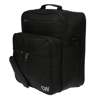 Produktbild von Flugbegleiter Arbeitstasche Messenger Tasche Umhängetasche Schwarz DIN A4 Uni