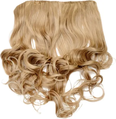 Produktbild von WIG ME UP Haarverlängerung 5 Clips lockig Blond Mix WH5008-180C-15BT613