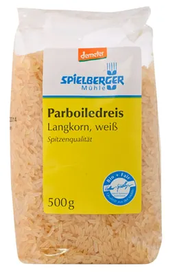 Produktbild von Spielberger Parboiled Langkornreis weiß demeter 500g