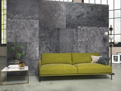 Produktbild von Komar Vlies Fototapete "Ambra Nera", schwarz/grau/anthrazit, 368 x 248 cm; XXL4-062