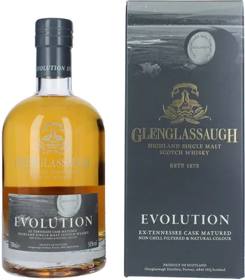 Produktbild von Glenglassaugh Evolution - Ex-Tennessee Cask Matured - Highland Single Malt Scotch Whisky