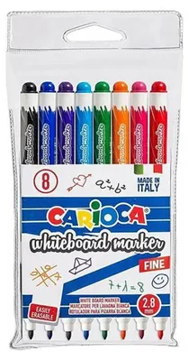 Immagine prodotto di Pennarelli per lavagna bianca Carioca Multicolore  Bambini Multicolore Taglia unica