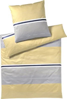 Produktbild von JOOP Bettwäsche Fit lemon 135x200 cm + 80x80 cm