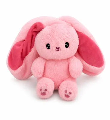 Produktbild von Hase im Fruchtbeutel Kuscheltier 25 cm Versteckhase Plüschtier Stofftier Weicher Kawaii Hase Geschenk für Kinder
