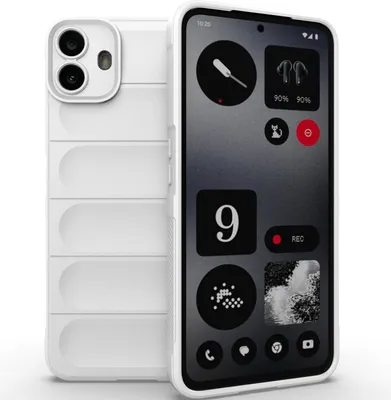 Obrázek produktu pro Pouzdro pro Nothing CMF Phone 1 Měkké TPU Silikonové Nárazuvzdorné Ochranné Pouzdro Bílý