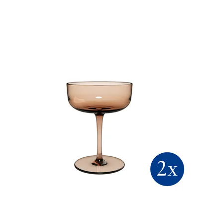 Zdjęcie produktu dla Villeroy&Boch - Zestaw 2 kieliszków do szampana 120ml Like Clay
