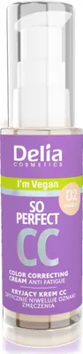 Produktbild von DELIA COSMETICS So Perfect Covering CC Cream - 02 Medium 30ml
