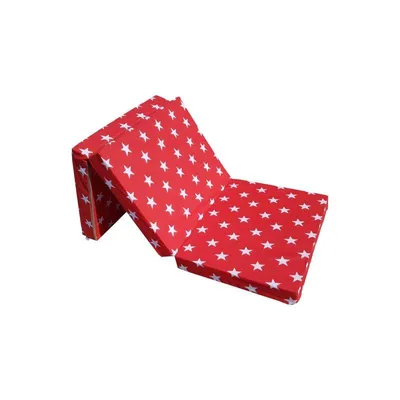 Image de Matelas pliable 195x65x10 cm - 007, 3 segments, confortable, touristique, portable, camping, pour les invités et les voyages