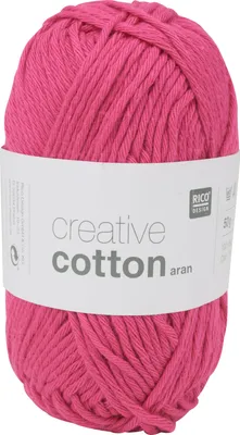 Produktbild von Rico Creative Baumwolle Aran Flamingo