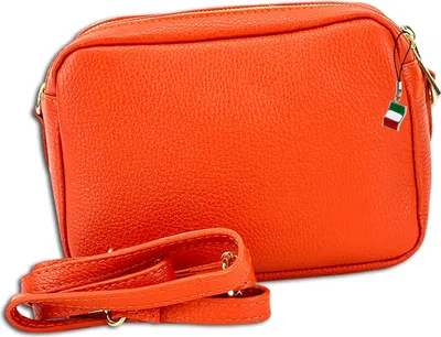 Produktbild von Florence Leder Tasche Umhängetasche orange OTF809O