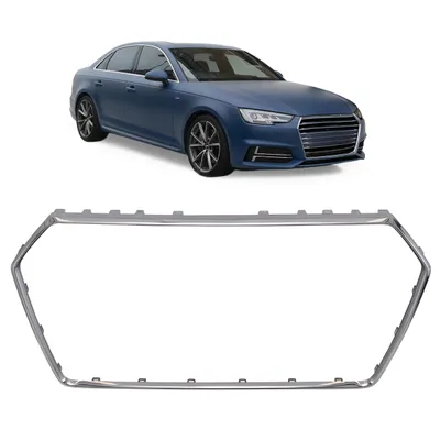 Produktbild von Kühlergrill-Rahmen chrom für AUDI A4 / S4 B9 (8W F4) 2015–2019 Vor-Facelift-Modell 8W0853651D