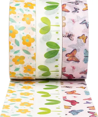 Produktbild von Farben – Washi Tape Lente, 3 Rollen, je 5 m
