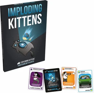 Produktbild von Asmodee Exploding Kittens - Imploding Kittens 1.Erweiterung (DE)