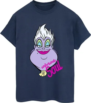 Produktbild von Disney - "Unfortunate Soul" T-Shirt für Damen BI47142 (L) (Marineblau)