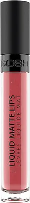 Produktbild von GOSH Liquid Matte Lips, Rose, Nougat Fudge, 1 Farben, Feuchtigkeitsspendend, Frauen, Matte