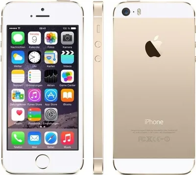 Produktbild von Apple iPhone 5S Gold 16GB 8MP 10,16cm (4 Zoll) Smartphone Ohne Simlock