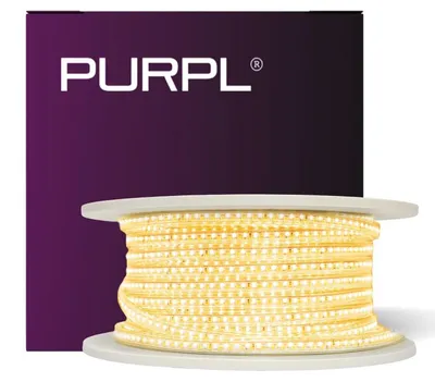 Imagen del producto de Tiras LED de 50 metros | 3000K, luz blanca cálida | IP67, perfectas para exteriores | 120 LEDs por metro | 220V con enchufe