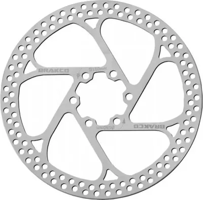Zdjęcie produktu dla Brakco 6b Tarcza hamulcowa srebrna 140 mm srebrna 140 mm