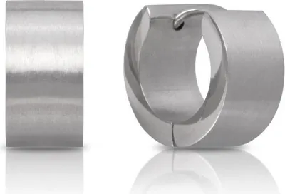 Produktbild von Creolen 925er Silber mattiert