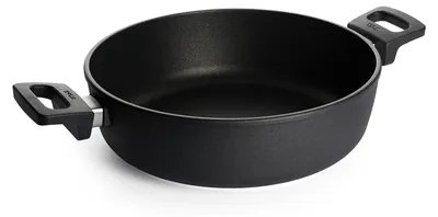 Produktbild von WOLL 828IL, 4,5 l, Rund, Aluminium, Aluminium, Schwarz, Induktion