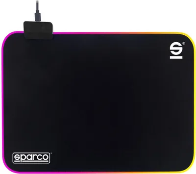 Zdjęcie produktu dla Czarna podkładka pod mysz Sparco