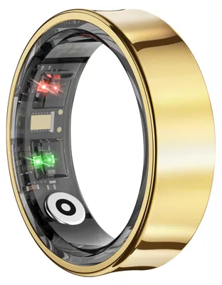 Zdjęcie produktu dla Avizar, Smart Ring Bluetooth Health Sport Wodoodporny Rozmiar 10, Złoty
