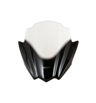 Produktbild von MRA Racingscheibe schwarz für Naked-Bikes BMW Honda Yamaha Kawasaki Suzuki Harley-Davidson