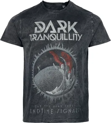 Produktbild von Dark Tranquillity T-Shirt Herren Circle schwarz Band-Merch, Bands 100% Baumwolle L