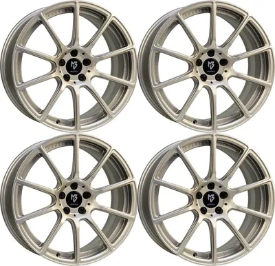 Produktbild von MB Design Felgen MF1 8.5Jx19 ET 40 5x114,3 Diamant Silber 4-MF18519405CZ-CH1 kompatibel mit Subaru Forester Outback