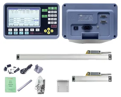 Produktbild von Digitalanzeigesystem, 2-Achsen-Anzeige, Linearencoder enthalten, GCS908-2 DRO Set