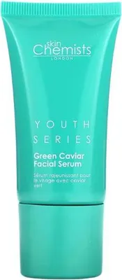 Produktbild von skinChemists, Youth Series, Green Caviar Facial Serum, Gesichtsserum mit grünem Kaviar, 30 ml