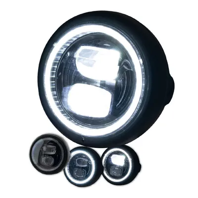 Immagine prodotto di Fari a LED Perla 5-3/4 nero opaco