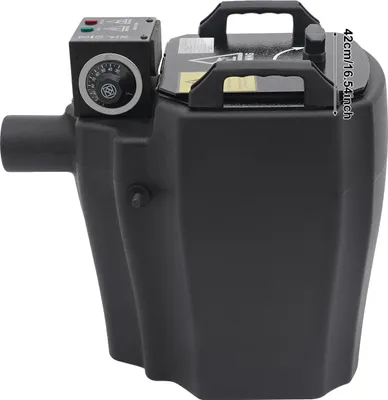 Immagine prodotto di Macchina del fumo a bassa emissione, controllo manuale, copertura di 150 m², nero