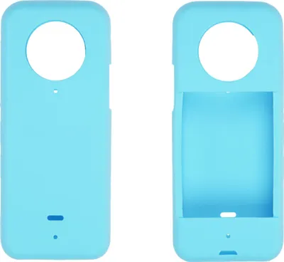 Image de Housse de protection pour caméra Insta360 X3 en silicone résistant - Housse ajustée pour une protection optimale contre les rayures, les chocs et la saleté