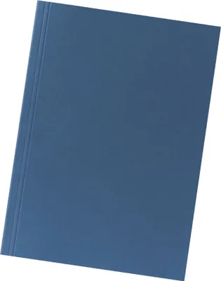 Image de Chemise Falken, carton Manila-RC 250 g/m², 100 % recyclé avec Blue Angel, rainurée, pour DIN A4, bleu