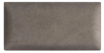 Produktbild von MG Design Polsterpaneel 15 x 30 cm in Braun - 3D Wandkissen fürs Bettkopfteil & Wanddeko, ohne Bohren, geräuschmindernd, fein strukturiert, pflegeleicht & Abriebfest