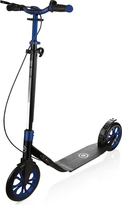 Obrázek produktu pro GLOBBER ONE NL 230 ULTIMATE – koloběžka, 230 mm, ABEC 9, ruční brzda, skládací mechanismus, výškově nastavitelná, tmavě modrá