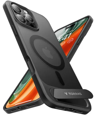 Zdjęcie produktu dla Torras – Pstand MagSafe etui do iPhone’a 16 Pro – czarne