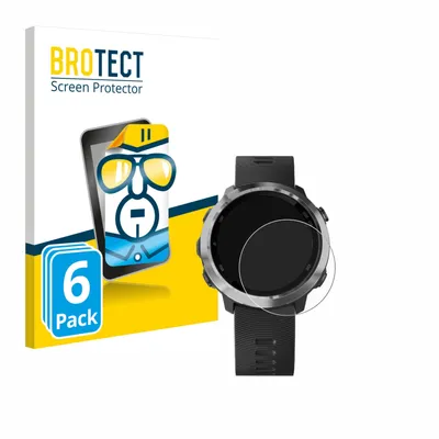 Produktbild von 6x Für Garmin Forerunner 645 / 645 Music Schutzfolie BROTECT Displayschutz Display Schutz Folie Klar Transparent