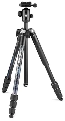 Immagine prodotto di Treppiede Manfrotto Element MII a 4 sezioni in alluminio con testa a sfera, nero