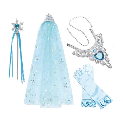 Produktbild von Elsa Frozen Zubehör-Set mit Schleier