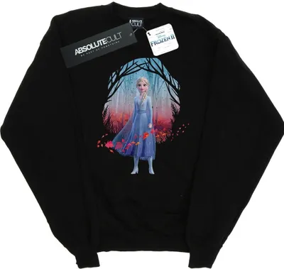 Produktbild von Disney - "Frozen 2 Find The Way" Sweatshirt für Damen BI18707 (M) (Schwarz)