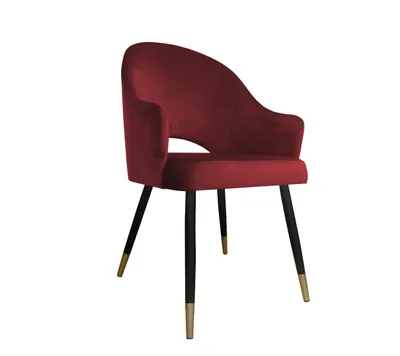Zdjęcie produktu dla Krzesło Velvet noga czarna/złota MG31
