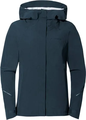 Productafbeelding van VAUDE Yaras V fietsjas dames, regenjas, waterdicht, kleur: donkerblauw, maat: 44